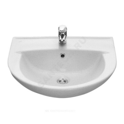 Умывальник подвесной Виктория 56 крап на белом Santeri 1.3111.6.S01.11B.0