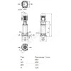 Насос многоступенчатый вертикальный HELIX FIRST V 203-5/25/E/S/400-50 PN25 3х400В/50 Гц Wilo 4201021