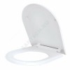 Сиденье для унитаза Вест белое полипропилен Santeri 1.8801.8.S00.20B.0