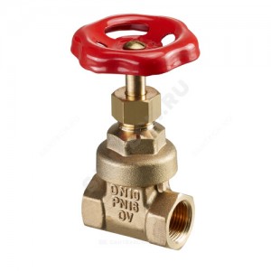 Задвижка клиновая латунь Ду 15 ВР маховик Oventrop 1040004