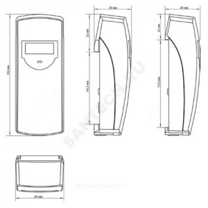 Счетчик-распределитель GE700 радиаторный Giacomini GE700Y033