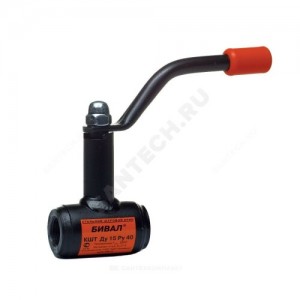 Кран шаровой сталь КШТ.12 Ду 15 Ру40 ВР Бивал CM02A384887