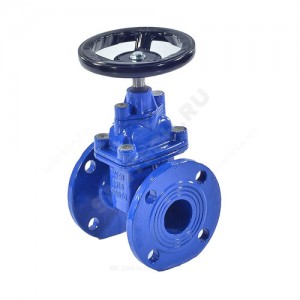 Задвижка чугун 30ч39р аналог МЗВ обрезиненный клин Ду 250 Ру16 до +120 фл Китай