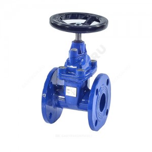 Задвижка чугун 30ч39р аналог МЗВ обрезиненный клин Ду 250 Ру16 до +120 фл Китай