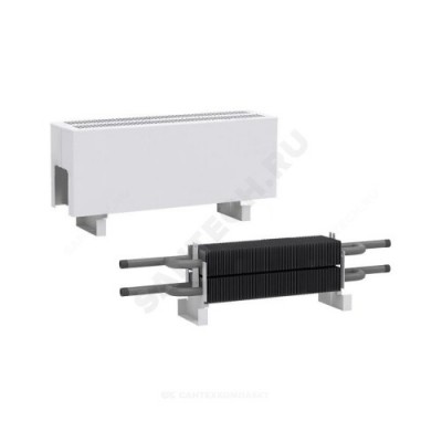 Конвектор напольный проходной КПНК-20 2.65кВт бок/п НР 3/4" лев ТЗПО