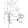Смеситель для умывальника CERALINE одноручный Ideal Standard BC203U4