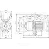 Насос многоступенчатый горизонтальный MHIE 203N-1/E/3-2-2G Wilo 4171764