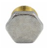 Заглушка латунь никель Ду 25 (1") НР 9017 ГОСТ 32585-2013 Aquasfera 9017-03