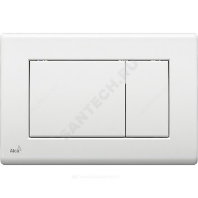 Кнопка для инсталляции белая Alca Plast M270