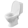 Унитаз-компакт Соната белый нижний подвод косой выпуск 1/реж полипропилен Santeri 1.P201.2.S00.00B.F
