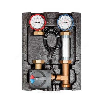 Группа насосная R001 Ду 25 левая со смешением без насоса Icma 94R001AES53