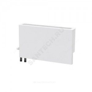 Конвектор настенный концевой Универсал ТБ НП КСК 20 (малой глубины) 0.655кВт двухтр с т/клапаном (пр) КТС-П и элементом термостатическим с воздухоотводчиком КлМ ниж/п НР 1/2" лев ТЗПО