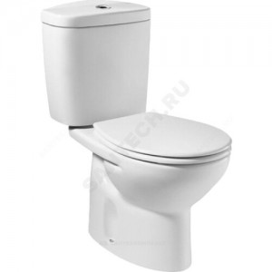 Унитаз без бачка Victoria горизонт/выпуск без сиденья Roca 342399000