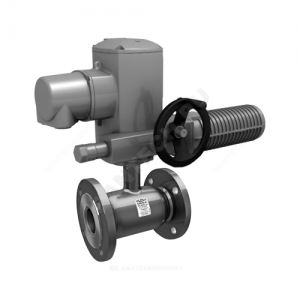 Кран шаровой сталь КШ.Ц.Ф.Э Ду 600 Ру25 фл под эл/привод LD КШ.Ц.Ф.Э.600/500.025.Н/П.02