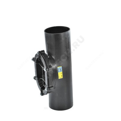 Ревизия ПНД с овальной крышкой Дн 200 Geberit 370.454.16.1