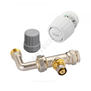 Комплект термостатический RTR-KE/RTR 7090 газ/нап для однотр Ду 15 Ру10 с уплотнительной втулкой и отводом клипс RTR (RA) 5-26oC Danfoss 013G2170