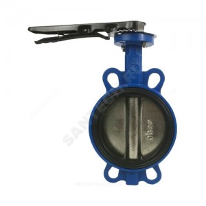 Затвор дисковый поворотный чугун Ду 150 Ру16 межфл с рукояткой диск чугун манжета EPDM EURO Benarmo Затвор дисковый поворотный чугун Ду 150 Ру16 межфл с рукояткой диск чугун манжета EPDM EURO Benarmo