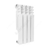 Радиатор алюминиевый AL 500/96 10 секций Qну=1280 Вт RAL 9016 (белый) Benarmo