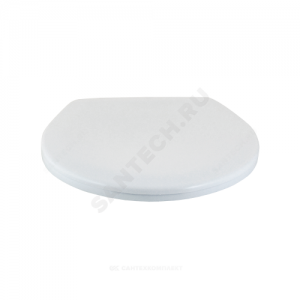 Сиденье для унитаза Серия К белое полипропилен универсальное Орио К-01