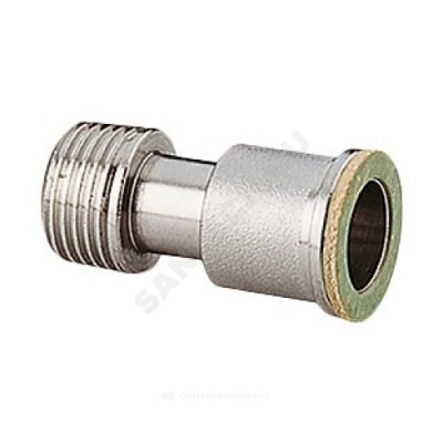 Удлинитель телескопический R173P Ду 15 хром Giacomini R173PX003