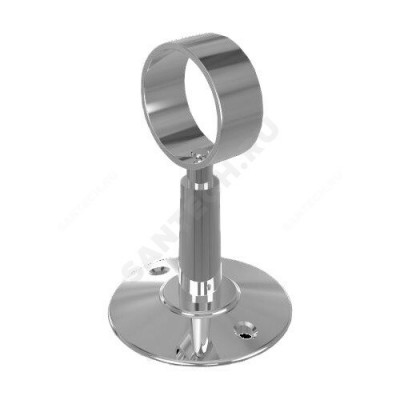 Кронштейн для полотенцесушителя латунь Ду 25 (1") телескопический Двнутр 37мм хром Терминус 4620768887550